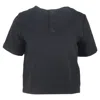 Lisa Marie Fernandez Button Detailed Top In Black Polyester In Black