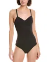 Lisa Marie Fernandez Lis Marie Fernandez Corset Mailott One-piece In Black