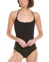 Lisa Marie Fernandez Lis Marie Fernandez Corset Mailott One-piece In Black