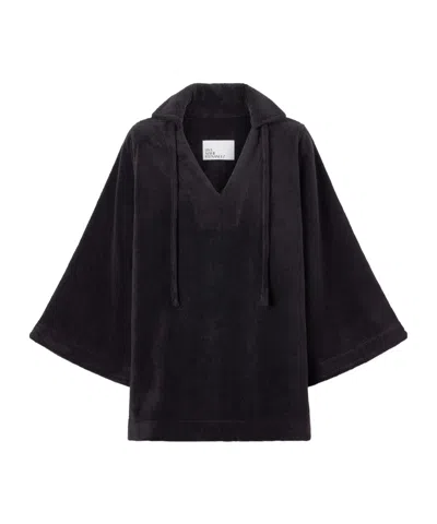 Lisa Marie Fernandez Flared Sleeve Swimsuit In Black