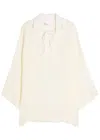 Lisa Marie Fernandez Linen-blend Tunic Top In Neutral