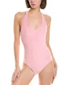 Lisa Marie Fernandez Lis Marie Fernandez Amber Maillot One-piece In Pink