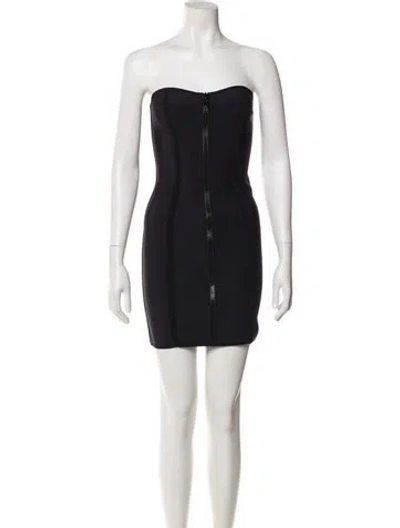 Pre-owned Lisa Marie Fernandez Nylon Mini Dress In Blue