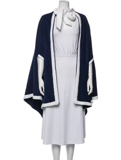 Pre-owned Lisa Marie Fernandez Robe In Blue