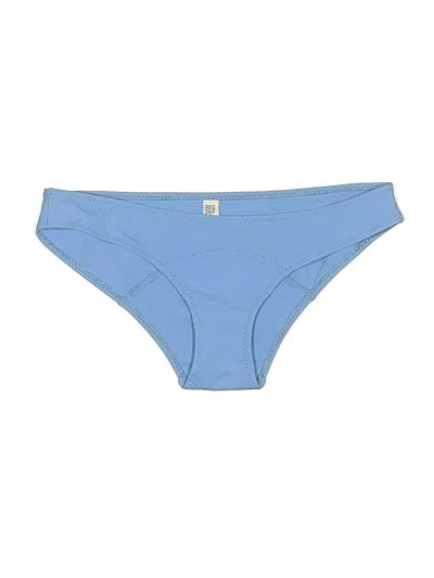 Pre-owned Lisa Marie Fernandez Swimsuit Bottoms In Blue
