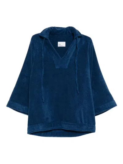 Lisa Marie Fernandez Terry-cloth Dress In Blue