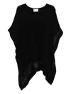 Lisa Marie Fernandez The Beach Poncho In Black