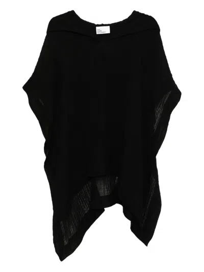 Lisa Marie Fernandez The Beach Poncho In Black