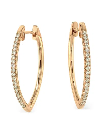 Lisa Nik Hoop-design Earrings In Gold