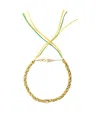 Lisa O 9k Yellow Gold Na Gioia Diamond Bracelet