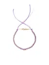 Lisa O 9k Yellow Gold Na Gioia Diamond Bracelet