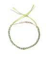 Lisa O 9k Yellow Gold Na Gioia Diamond Bracelet