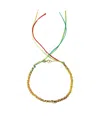 Lisa O 9k Yellow Gold Na Gioia Diamond Bracelet