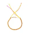 Lisa O 9kt Yellow Gold Na Gioia Diamond Bracelet