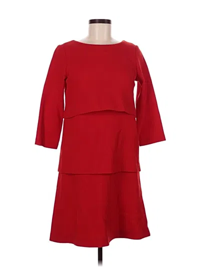Pre-owned Lisa Perry Casual Dress In Red