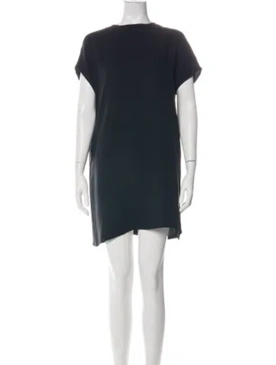 Pre-owned Lisa Perry Silk Mini Dress In Black