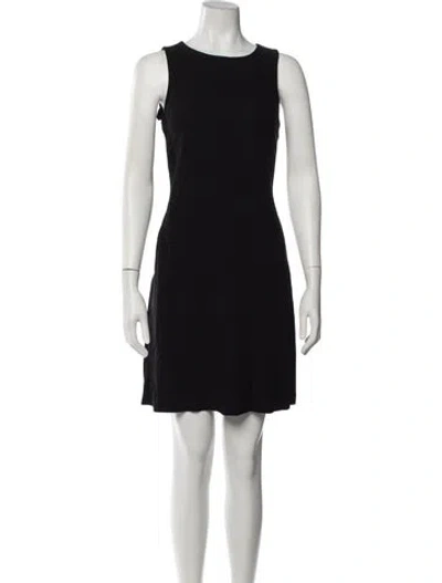 Pre-owned Lisa Perry Silk Mini Dress In Blue