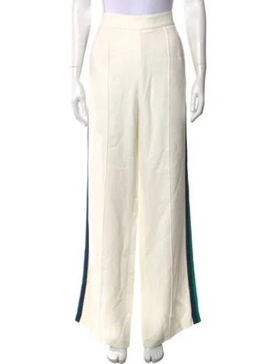 Pre-owned Lisa Perry Wide Leg Pants In Neutrals