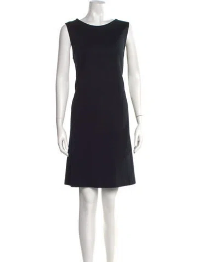 Pre-owned Lisa Perry Wool Knee-length Dress In Black