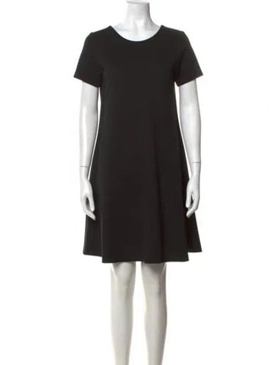 Pre-owned Lisa Perry Wool Knee-length Dress In Black