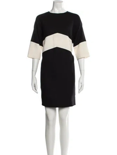 Pre-owned Lisa Perry Wool Knee-length Dress In Blue