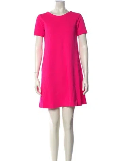 Pre-owned Lisa Perry Wool Mini Dress In Pink