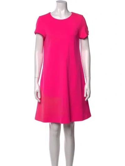 Pre-owned Lisa Perry Wool Mini Dress In Pink
