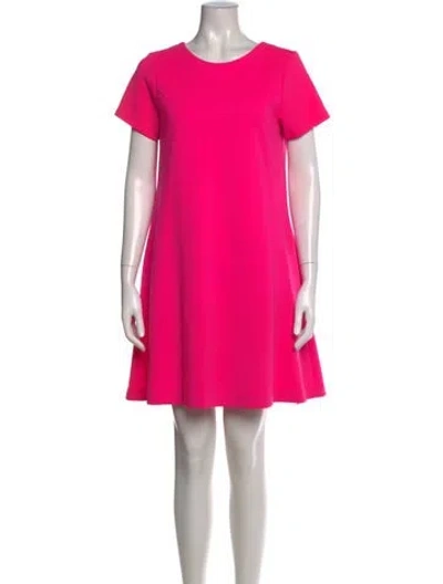 Pre-owned Lisa Perry Wool Mini Dress In Pink