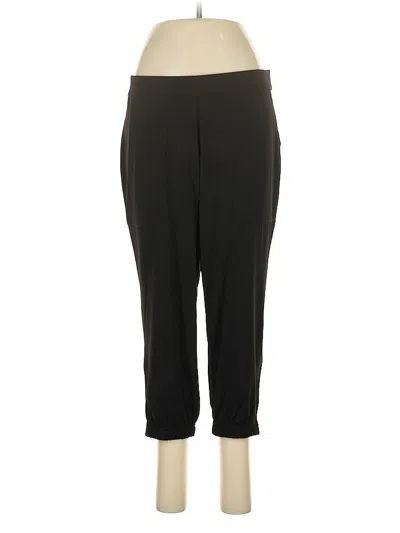 Pre-owned Lisa Rinna Active Pants In Black