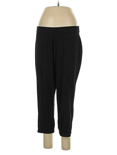 Pre-owned Lisa Rinna Active Pants In Black
