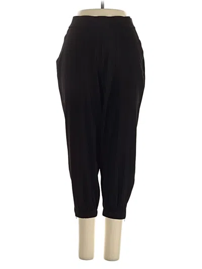 Pre-owned Lisa Rinna Active Pants In Black