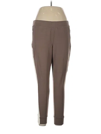 Pre-owned Lisa Rinna Active Pants In Brown