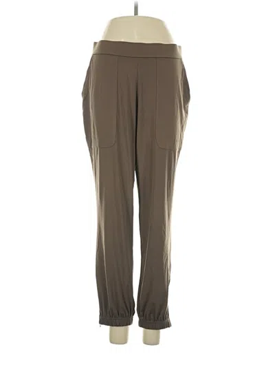 Pre-owned Lisa Rinna Active Pants In Brown