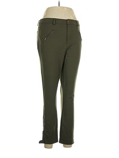 Pre-owned Lisa Rinna Active Pants In Green