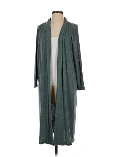 Pre-owned Lisa Rinna Cardigan Sweater In Gray