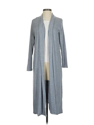 Pre-owned Lisa Rinna Cardigan Sweater In Gray