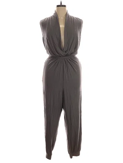 Pre-owned Lisa Rinna Jumpsuit In Gray