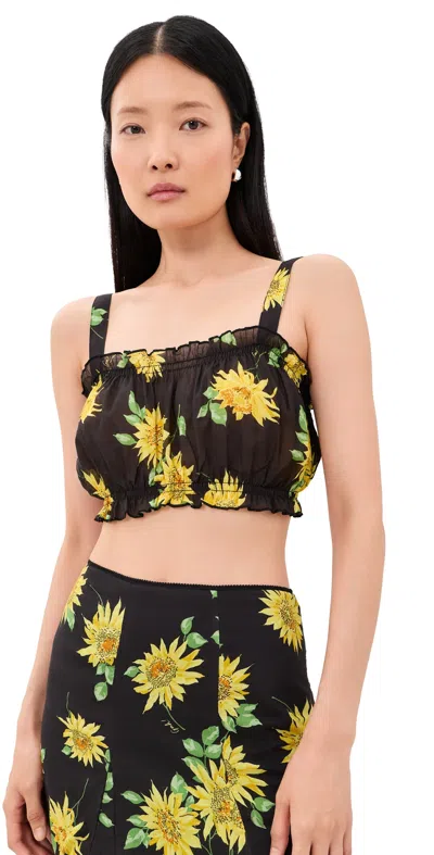 Lisa Says Gah Addison Top Golden Flower In Multi