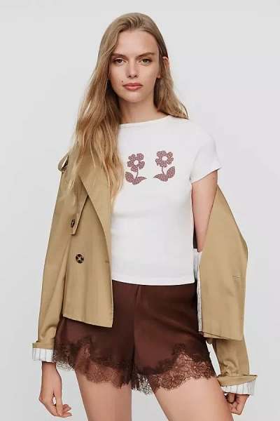 Lisa Says Gah Alex Tee In Brown