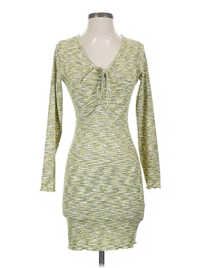Pre-owned Lisa Says Gah Casual Dress In Green