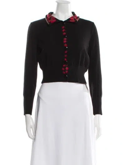 Pre-owned Lisa Says Gah Crew Neck Sweater In Black