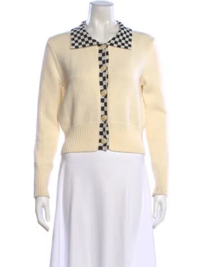 Pre-owned Lisa Says Gah Crew Neck Sweater In Neutral