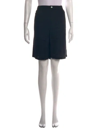 Pre-owned Lisa Says Gah Knee-length Shorts W/ Tags In Black