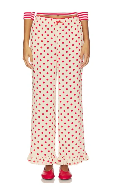 Lisa Says Gah Liora Ruffle Pant In Multi