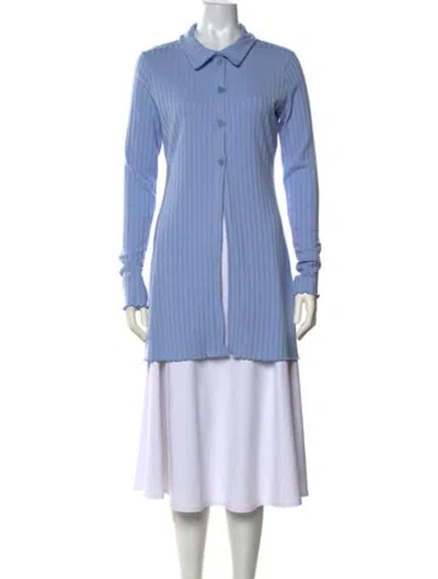 Pre-owned Lisa Says Gah Midi Length Dress In Blue