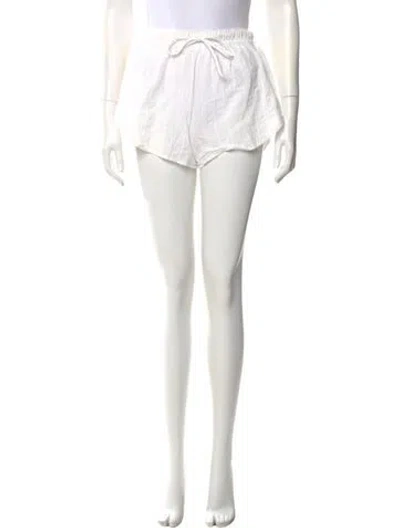 Pre-owned Lisa Says Gah Mini Shorts In Neutral