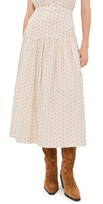 Lisa Says Gah Penny Skirt Stable Toile In Multi