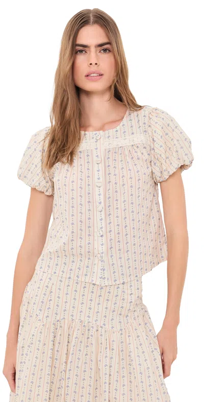 Lisa Says Gah Retta Top Stable Toile In Neutral