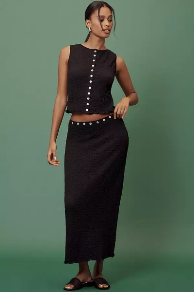 Lisa Says Gah Sammy Knit Midi Skirt
