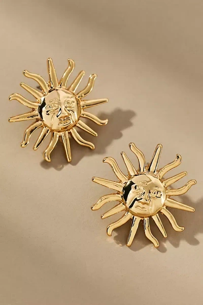 Lisa Says Gah Sol Earrings In Gold